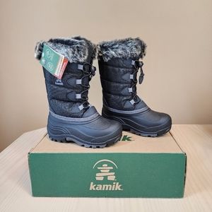Kamik winter boots black snow gypsy3